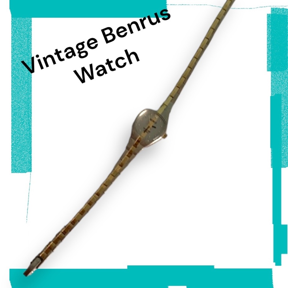 Vintage Benrus Watch with Diamond Accent - Picture 2 of 11